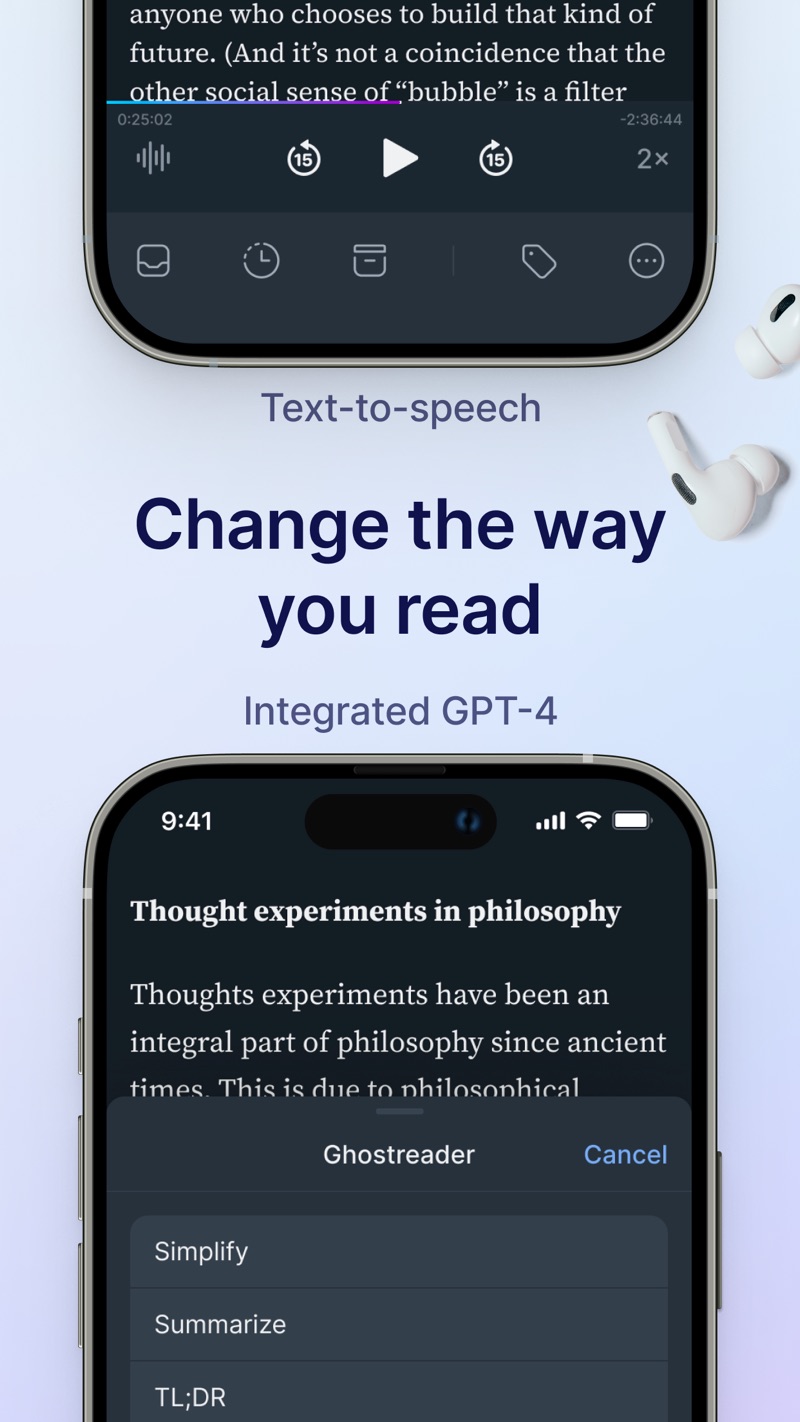 Readwise Reader iPhone screenshot 3