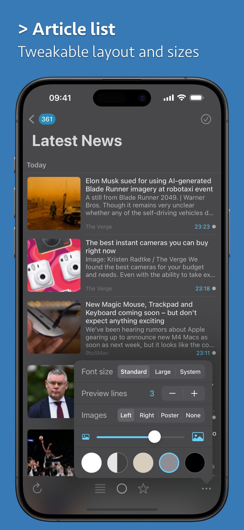 News Explorer iPhone screenshot 8