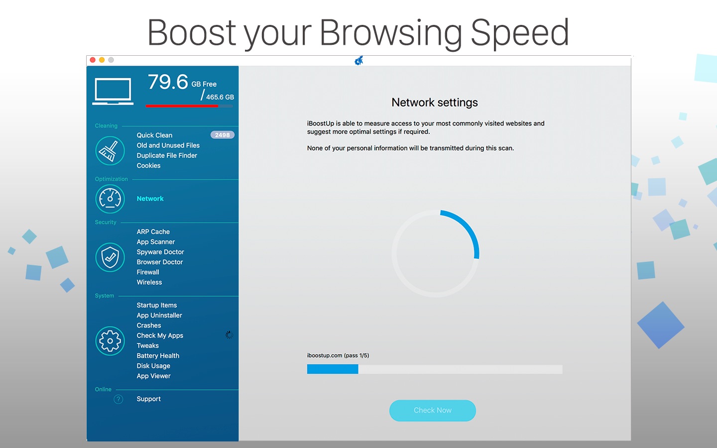 iBoostUp Mac screenshot 6
