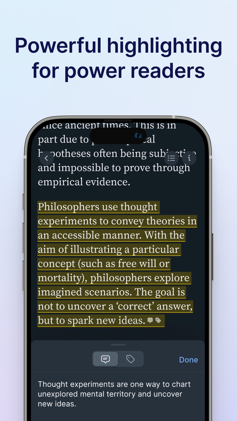 Readwise Reader iPhone screenshot 2
