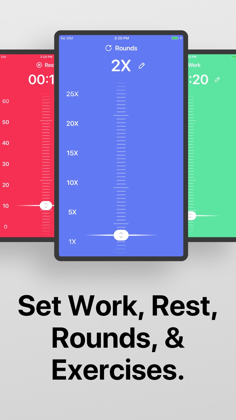 Interval Timer (HIIT) iPhone screenshot 2
