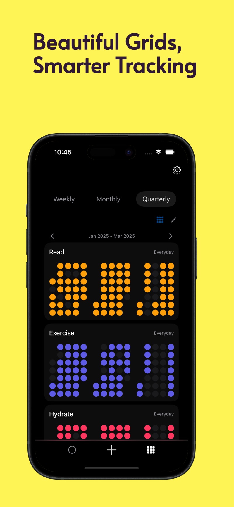 Habit Tracker - HabitNoon iPhone screenshot 4