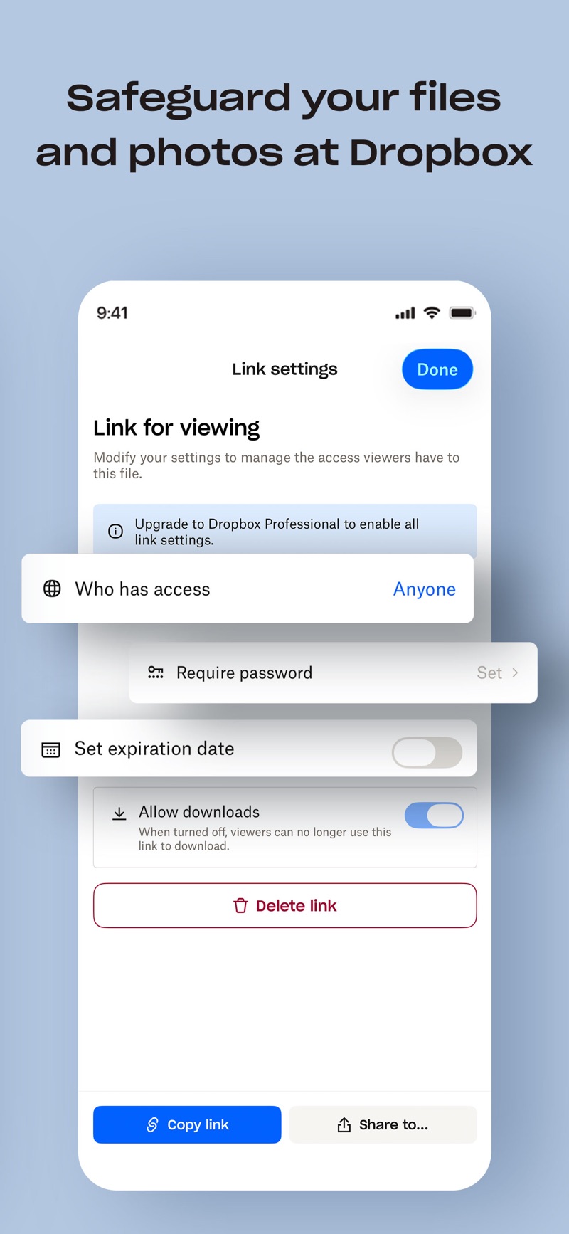 Dropbox iPhone screenshot 7