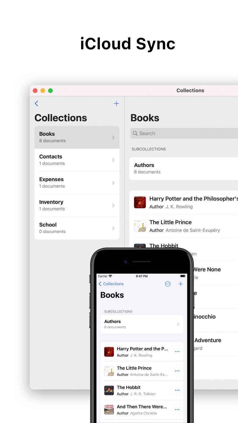 Collections Database iPhone screenshot 8