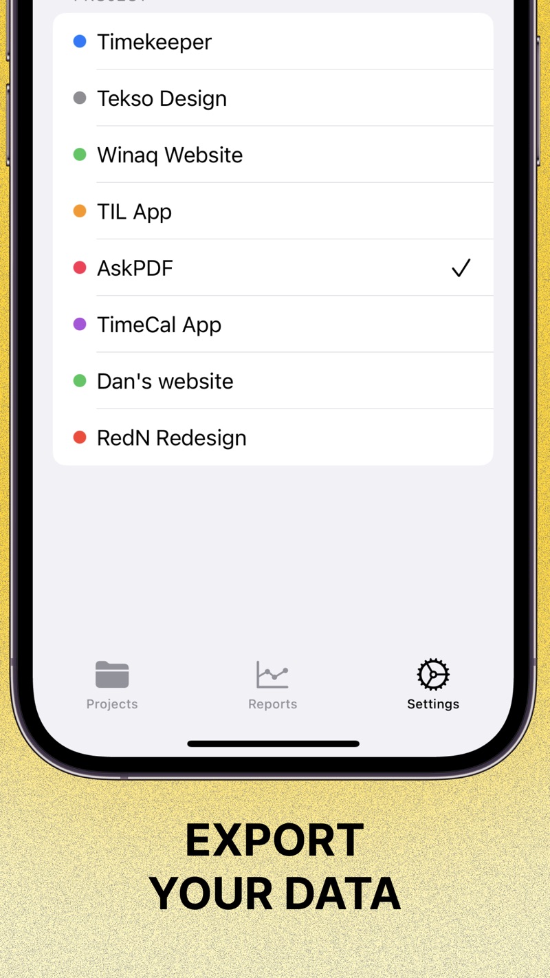 Timekeeper iPhone screenshot 4