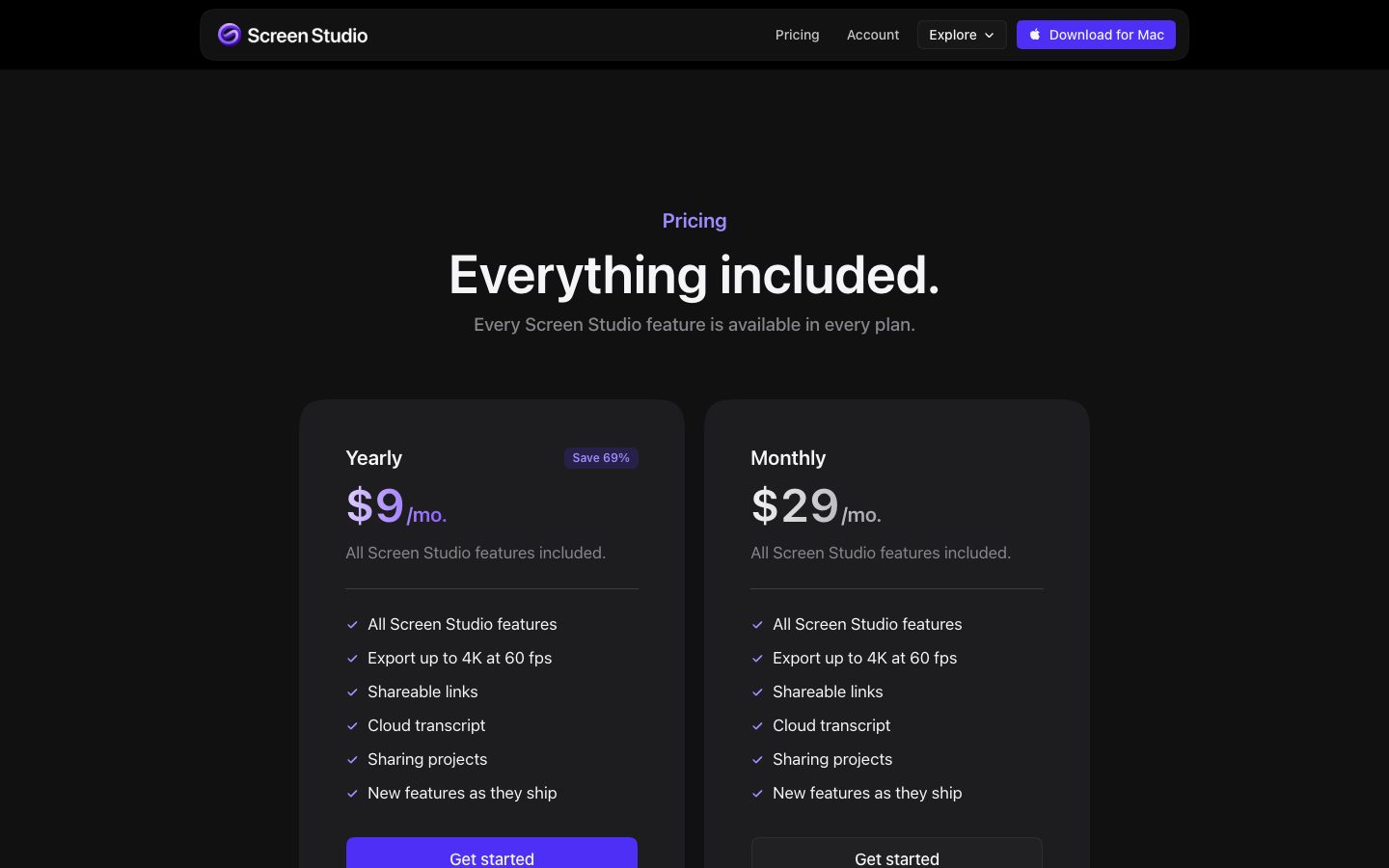 Pricing