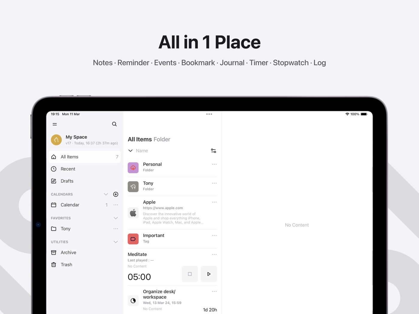 Penloop iPad screenshot 1