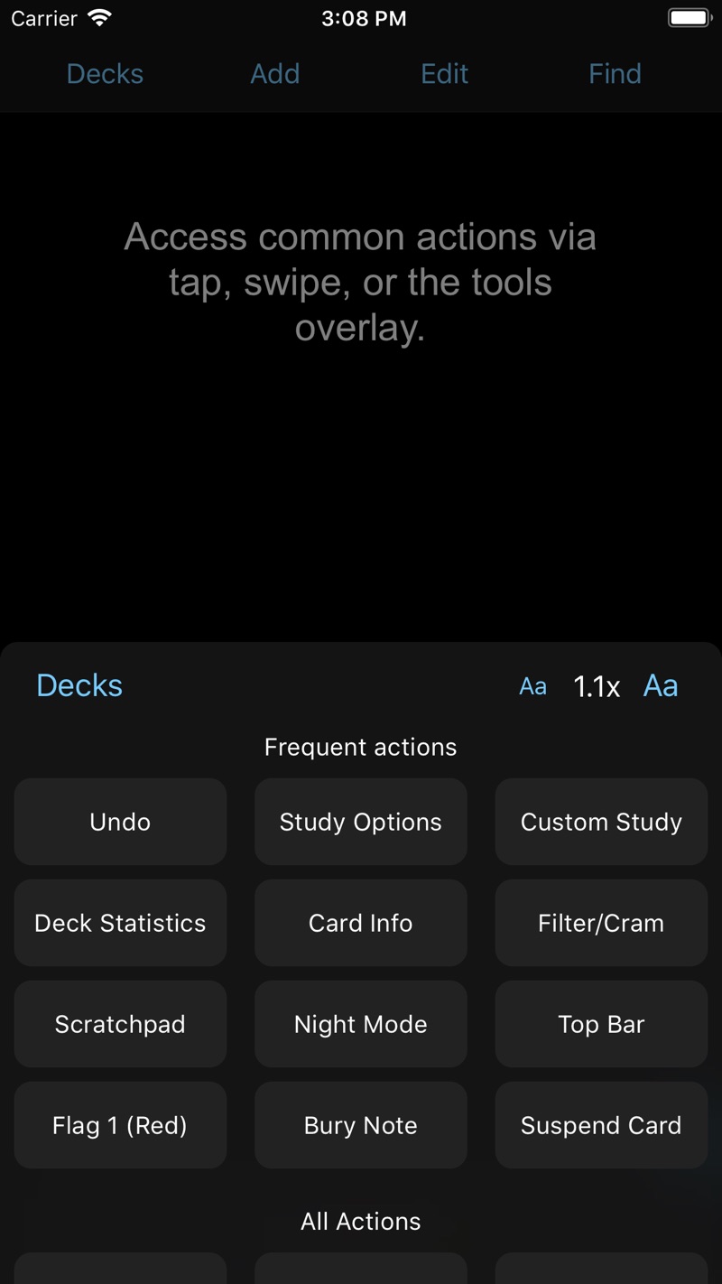 Anki iPhone screenshot 4