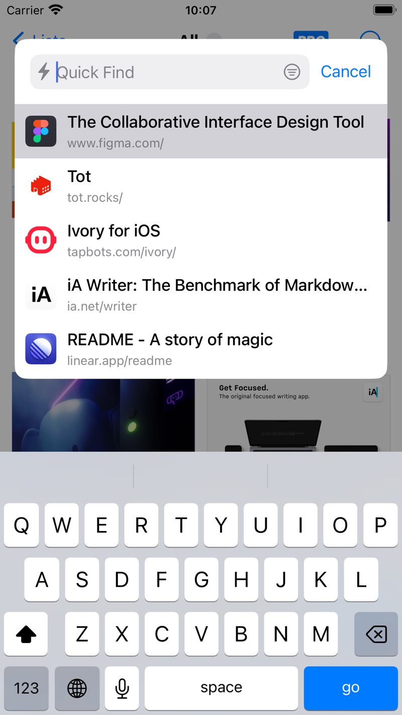 Anybox iPhone screenshot 6