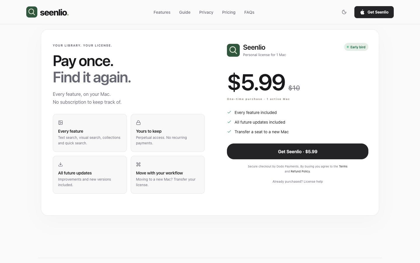 Pricing