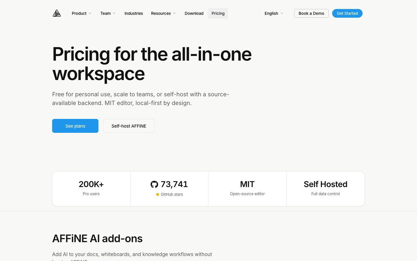 Pricing