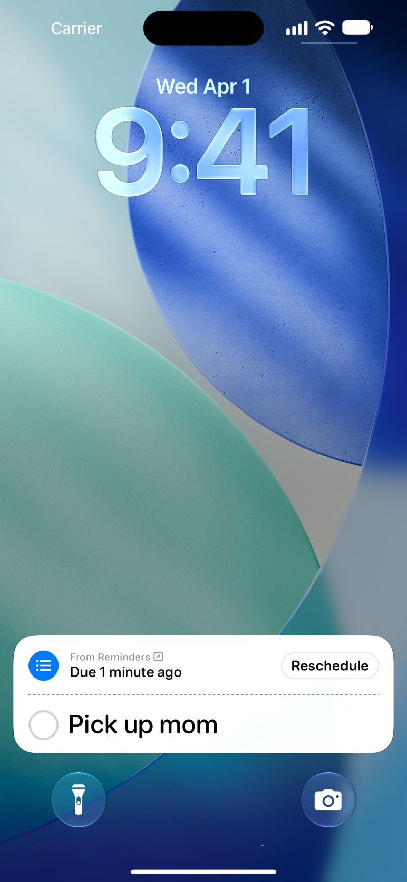 Apple Reminders iPhone screenshot 5