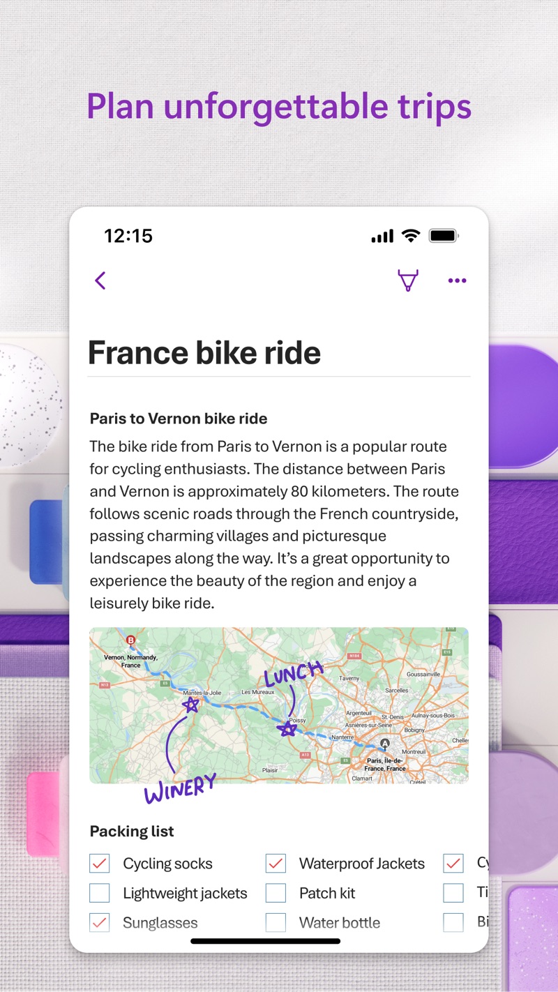 Microsoft OneNote iPhone screenshot 7
