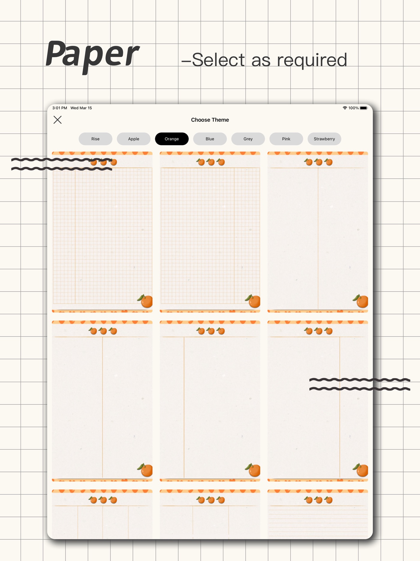 Notebook iPad screenshot 3