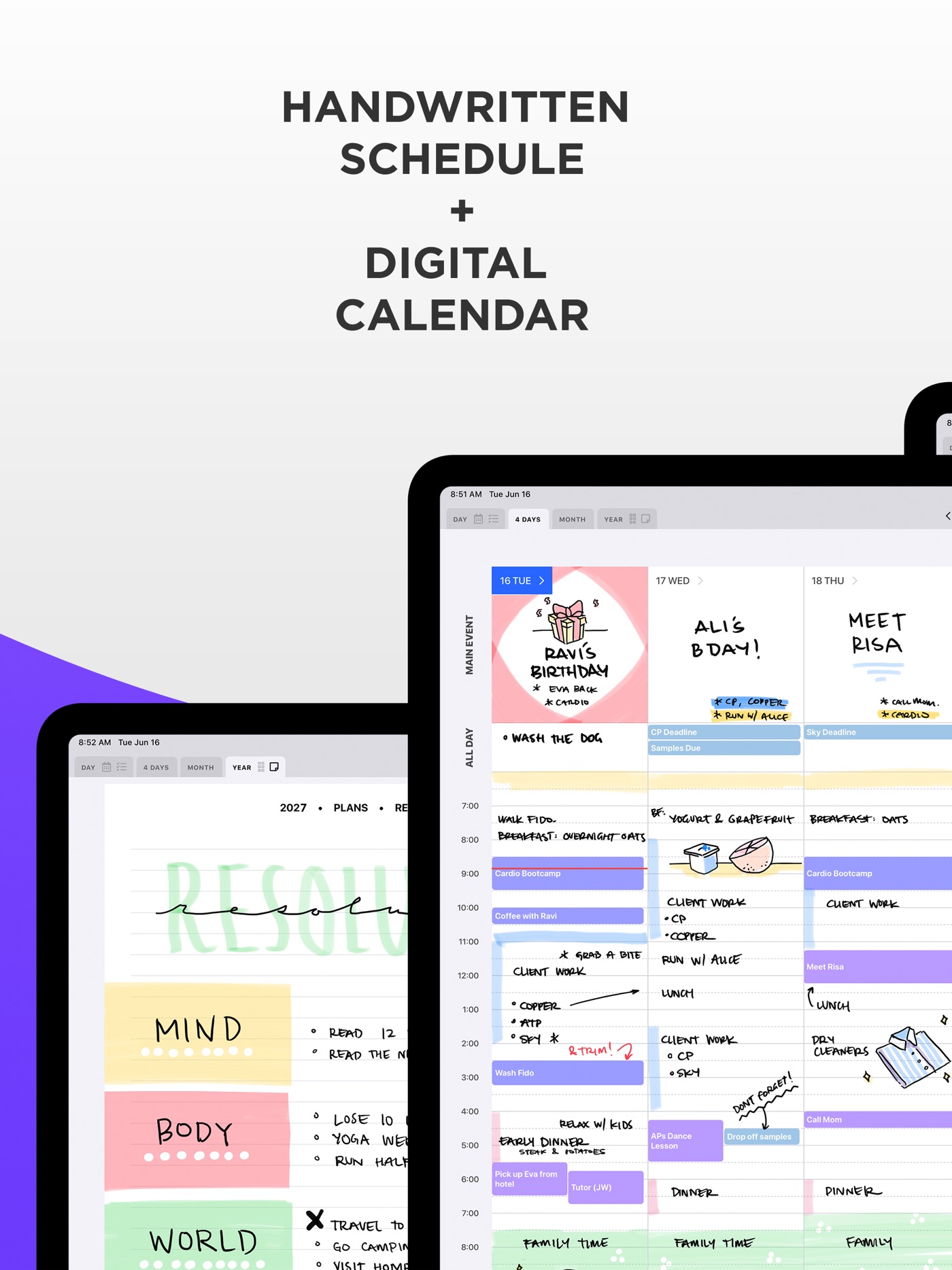 Pencil Planner & Calendar Pro iPad screenshot 2
