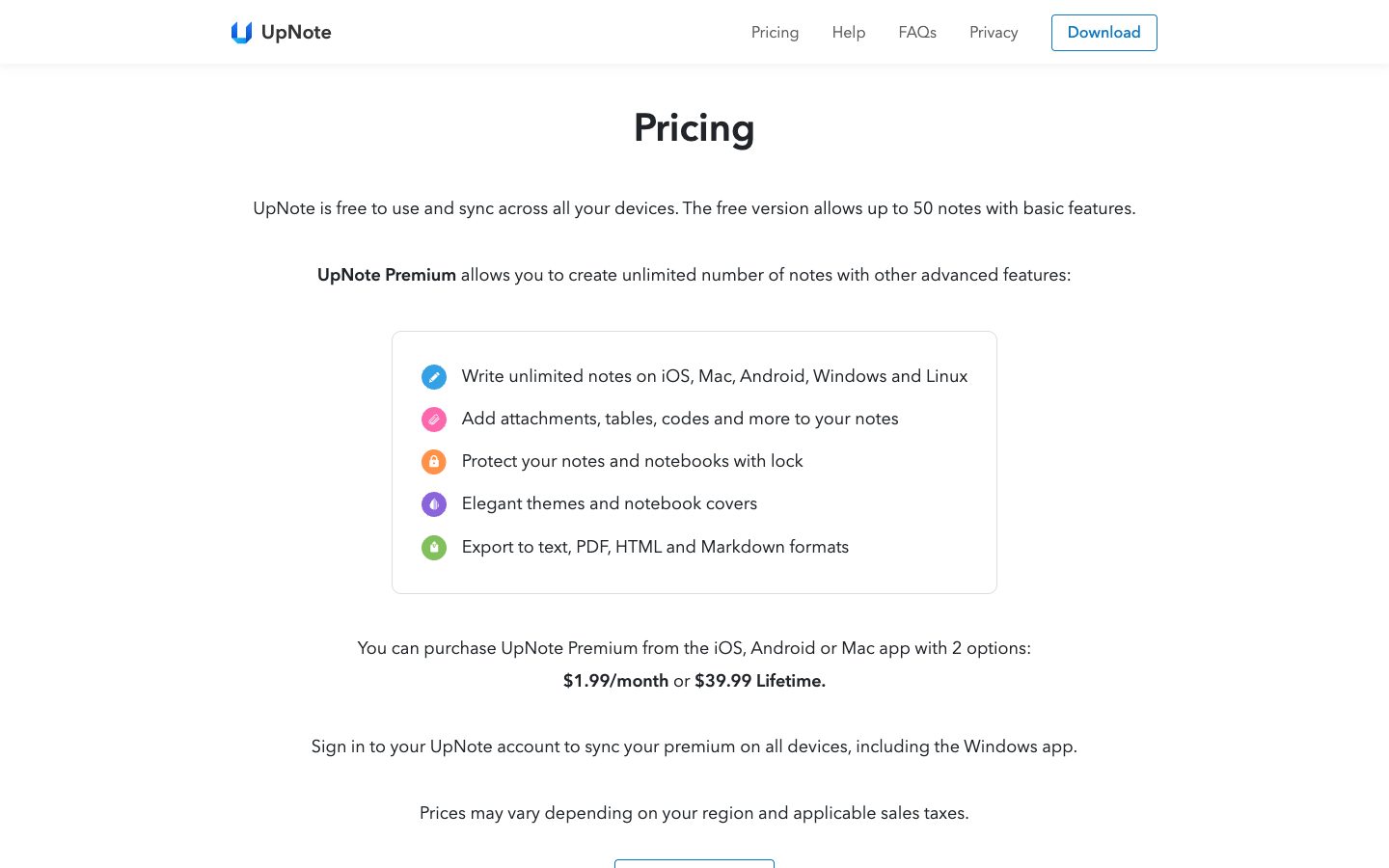 Pricing