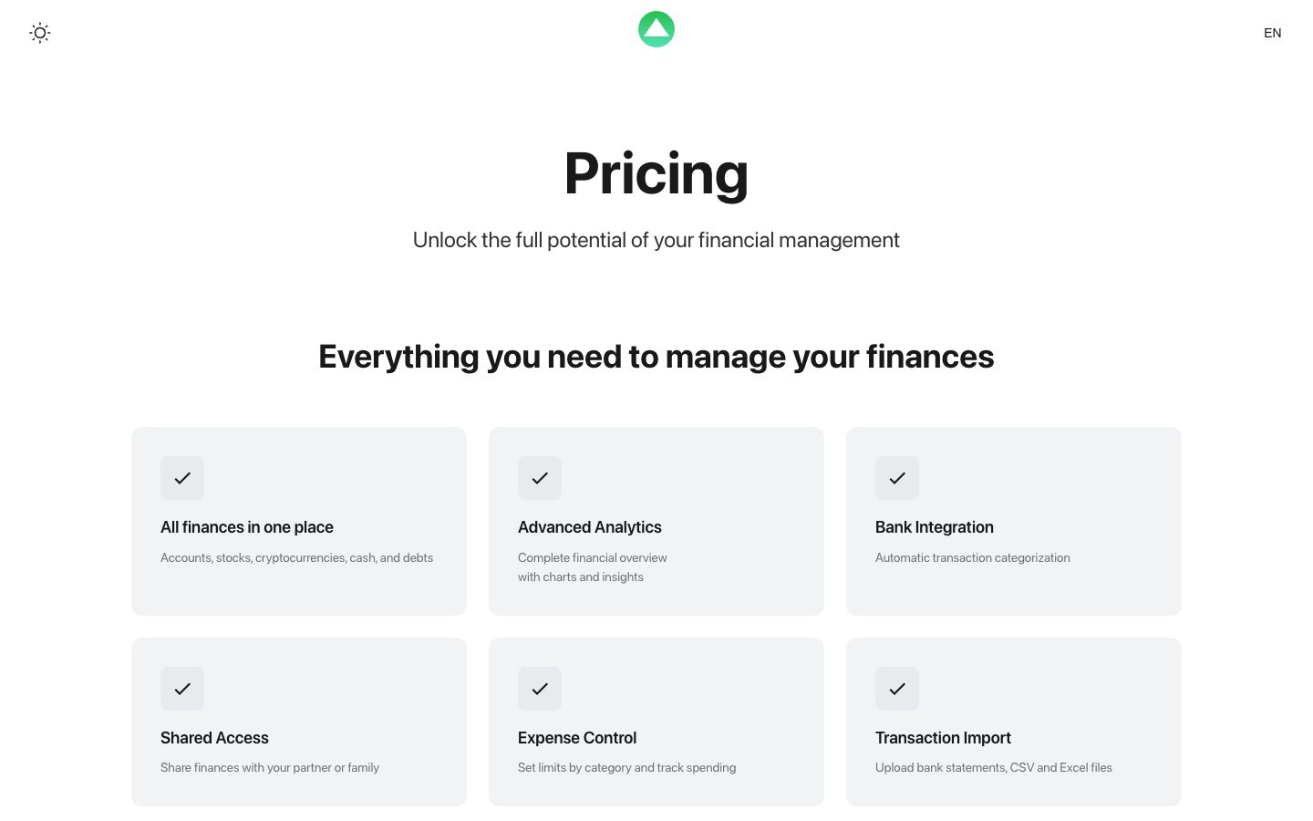 Pricing