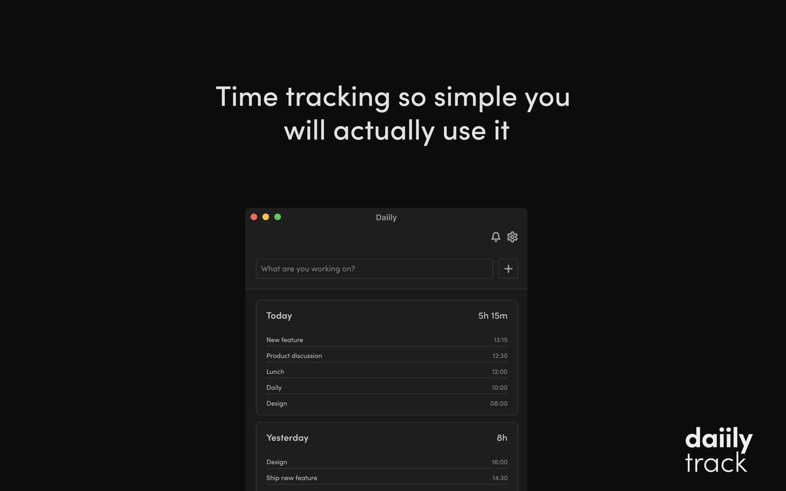 Daily Mac screenshot 1