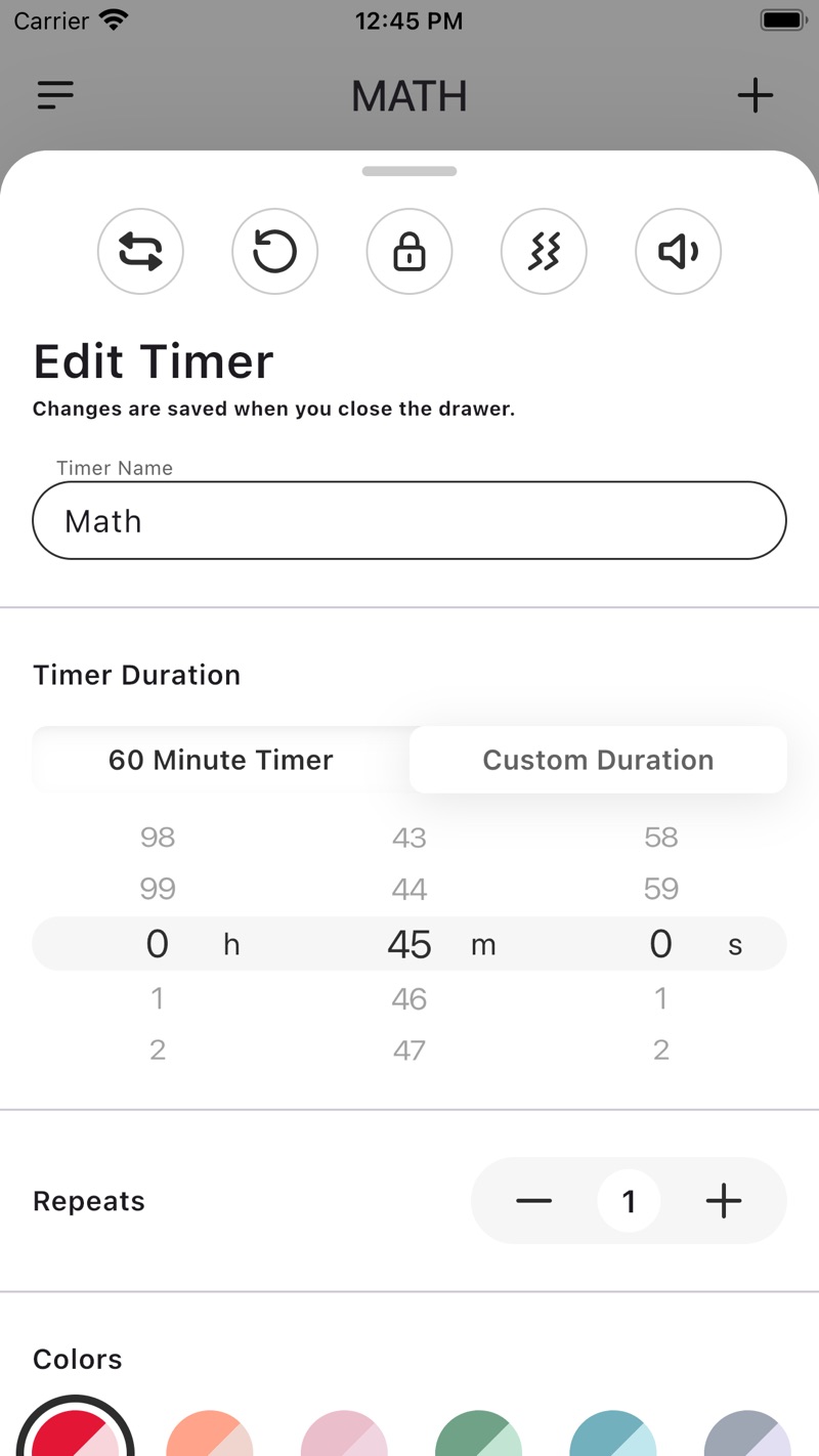 Time Timer iPhone screenshot 8
