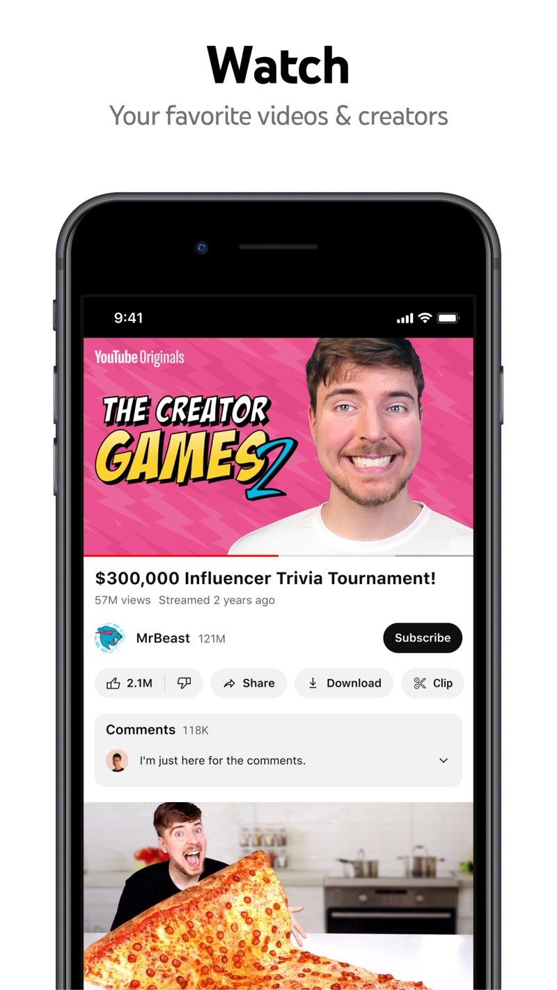 YouTube iPhone screenshot 3