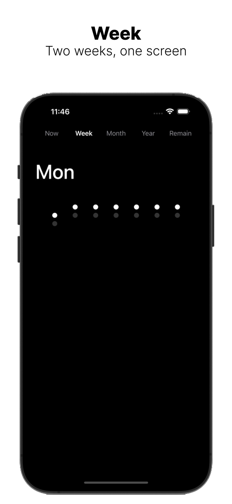 DotTime iPhone screenshot 2