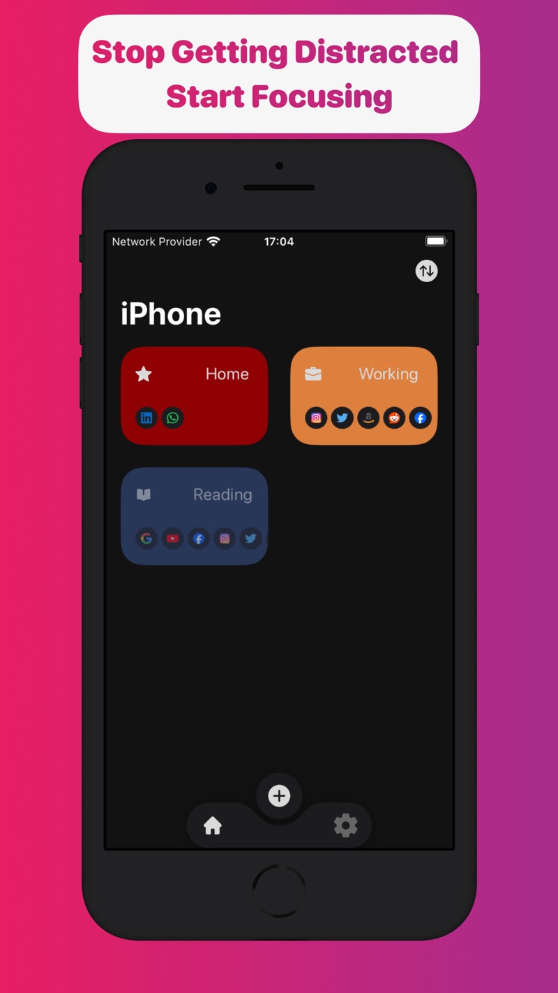 Blank Web iPhone screenshot 1