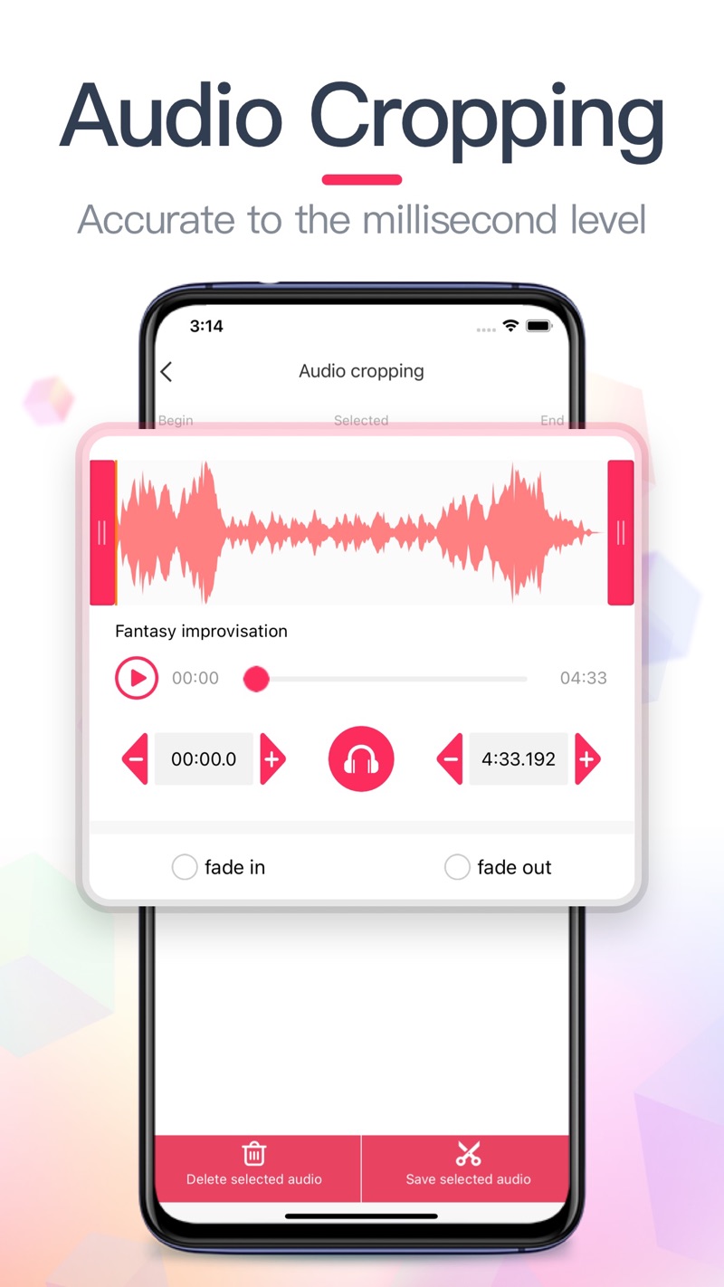 Audio Editor & Music Mixer iPhone screenshot 2