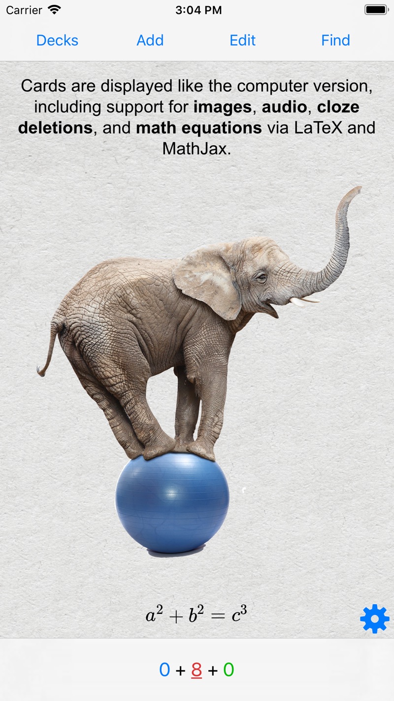 Anki iPhone screenshot 1