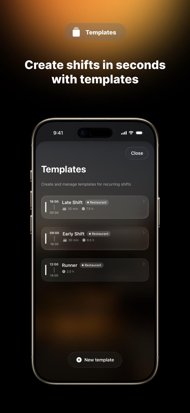 ShiftTap - Schedule Planner iPhone screenshot 6