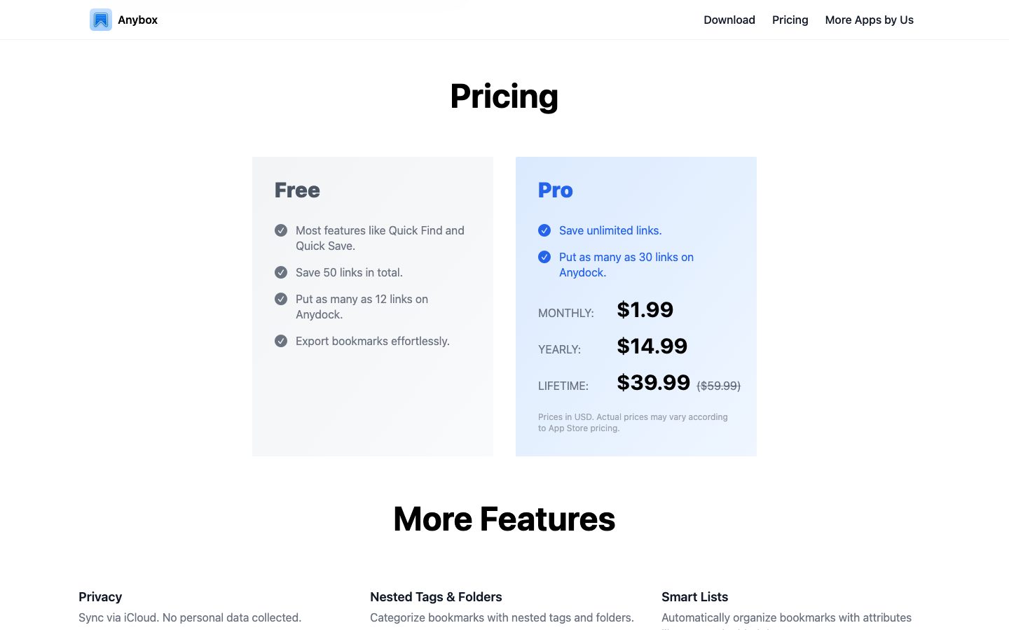 Pricing