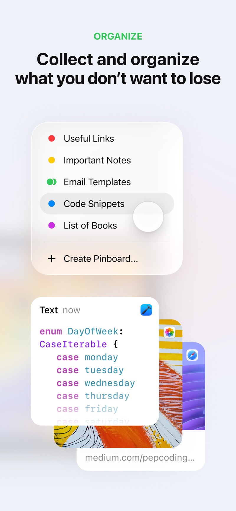 Paste iPhone screenshot 4