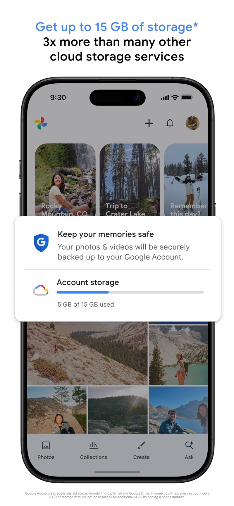 Google Photos iPhone screenshot 1