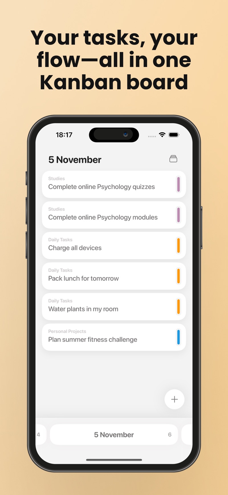 Emphasis: Kanban Made Simple iPhone screenshot 1