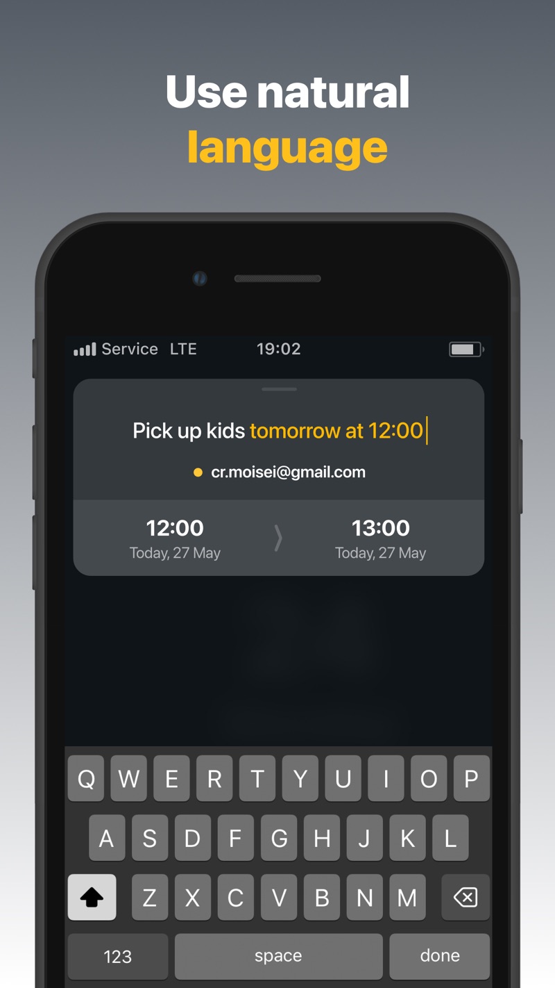 Solid Calendar iPhone screenshot 2
