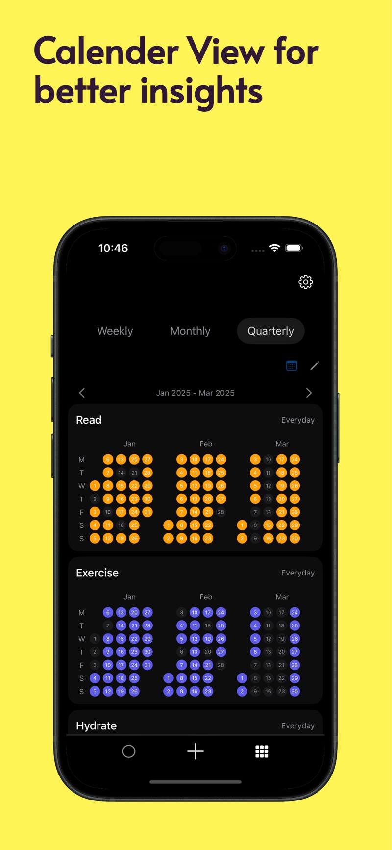 Habit Tracker - HabitNoon iPhone screenshot 6
