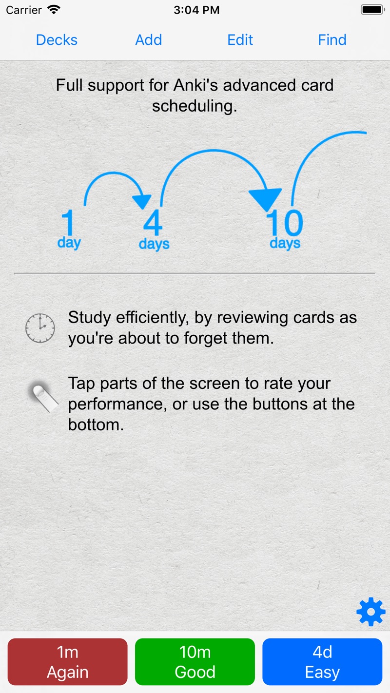 Anki iPhone screenshot 2