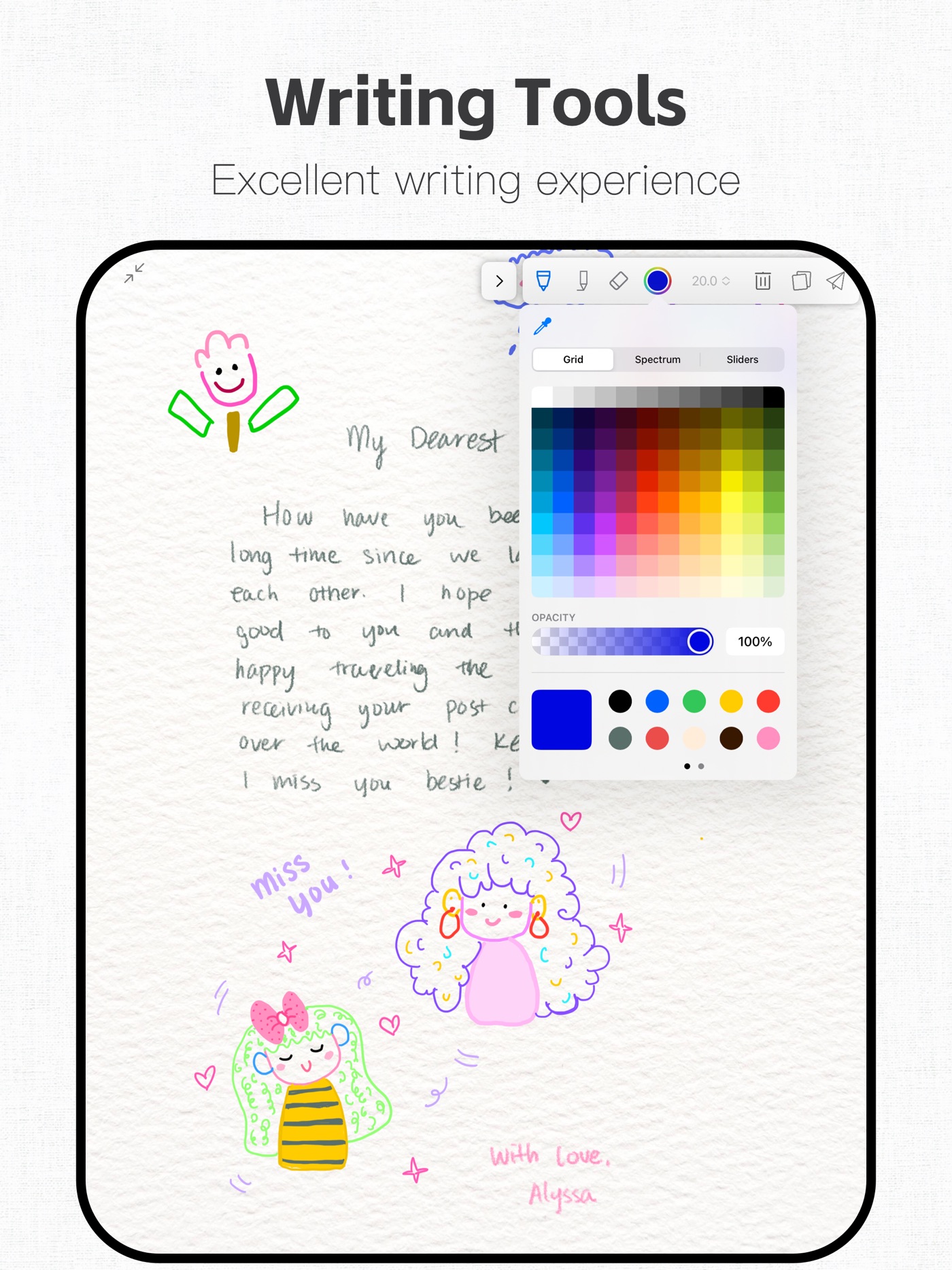 Kindly Ink iPad screenshot 5
