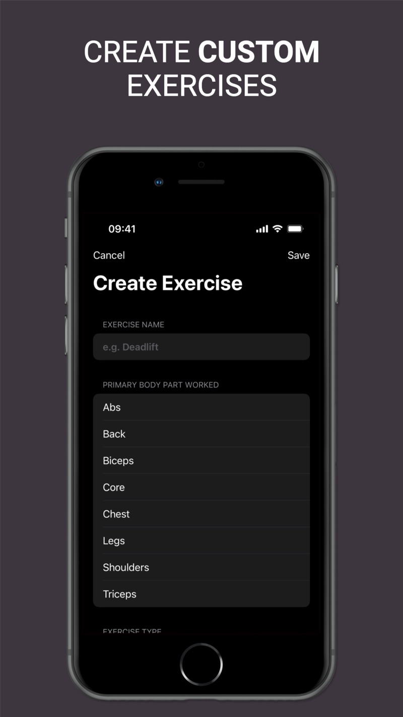 Set & Rep Counter iPhone screenshot 4