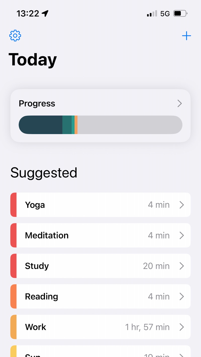 Life Balance iPhone screenshot 1