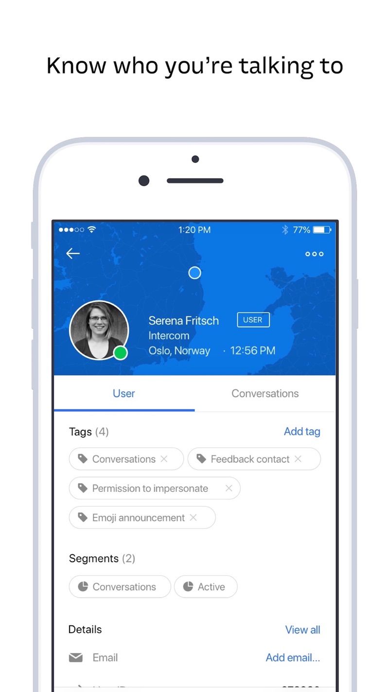 Intercom iPhone screenshot 4