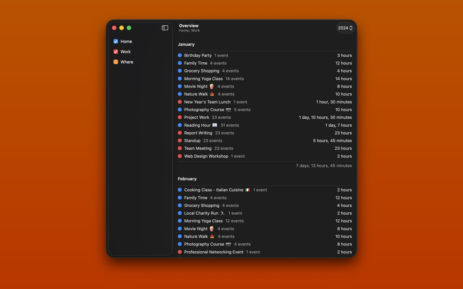 Overview Mac screenshot 3