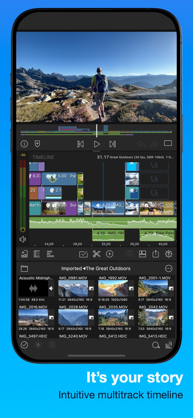LumaFusion iPhone screenshot 2