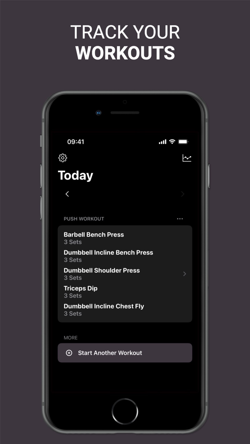 Set & Rep Counter iPhone screenshot 1