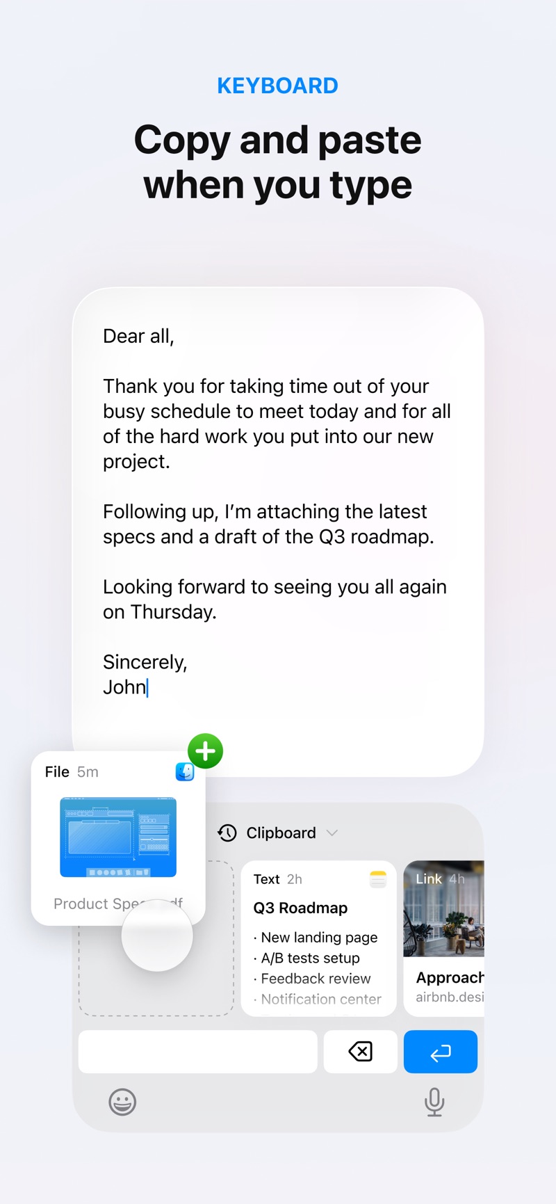 Paste iPhone screenshot 5