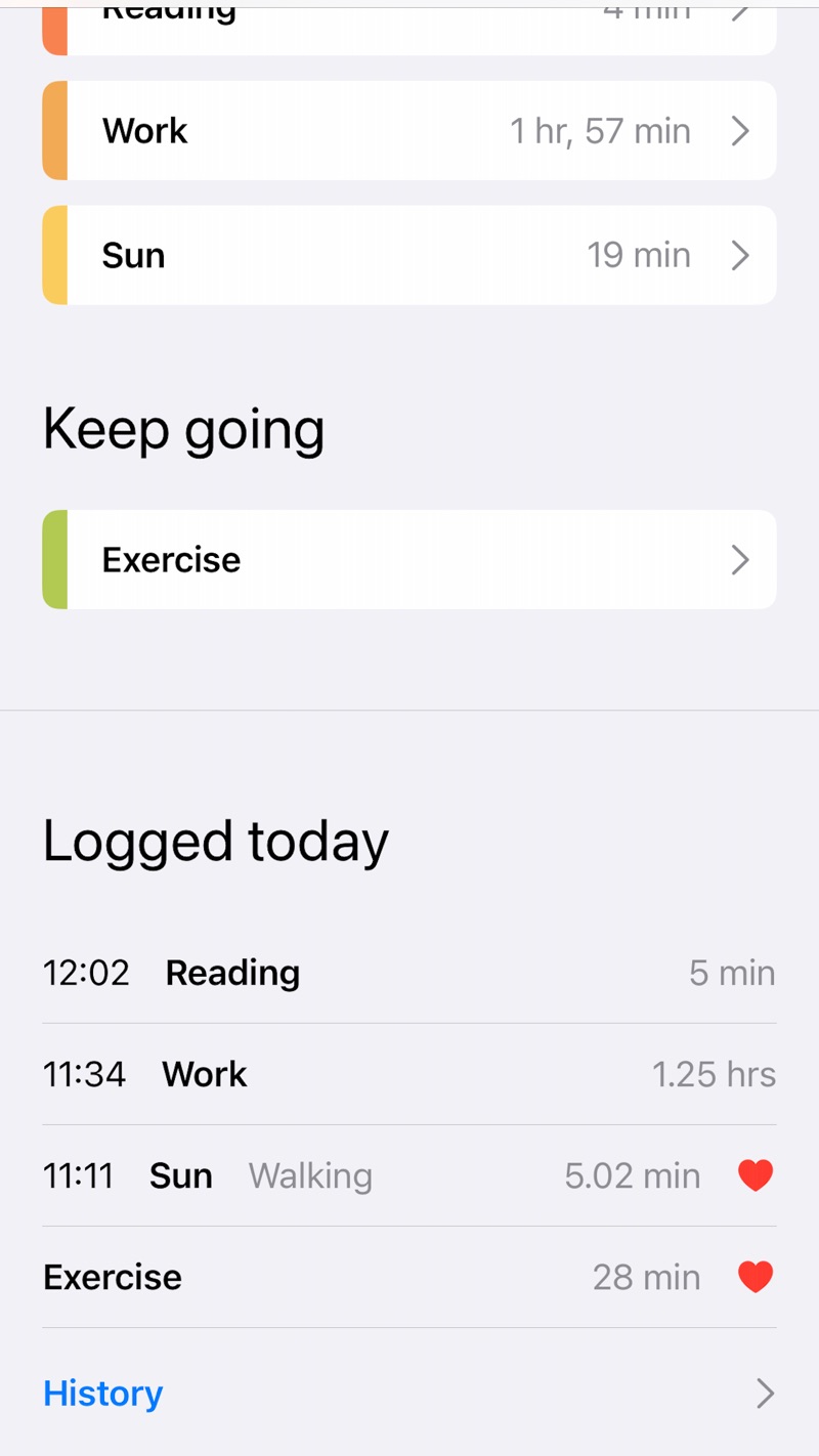 Life Balance iPhone screenshot 4