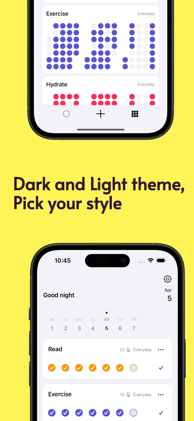 Habit Tracker - HabitNoon iPhone screenshot 5