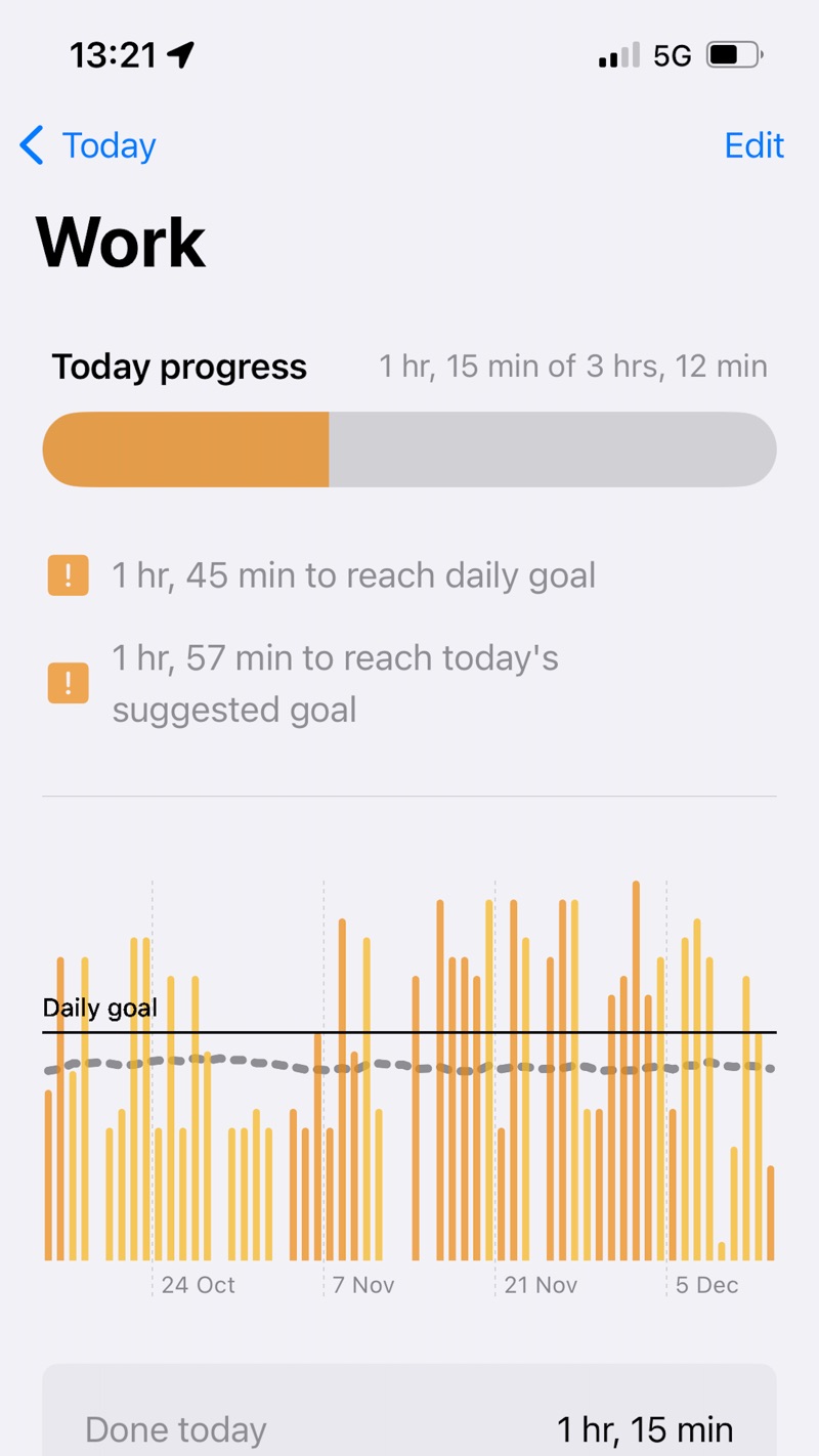 Life Balance iPhone screenshot 2