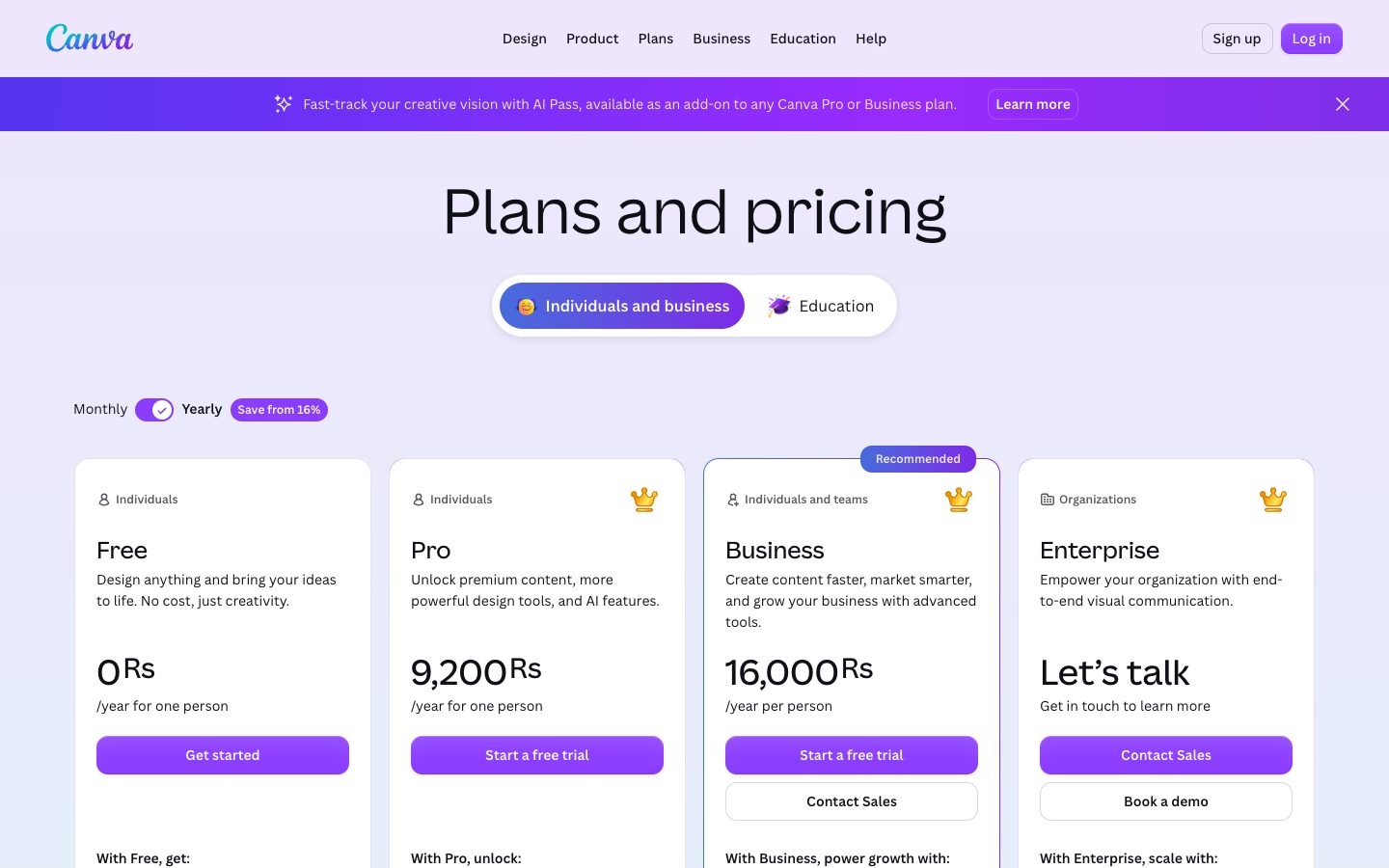 Pricing