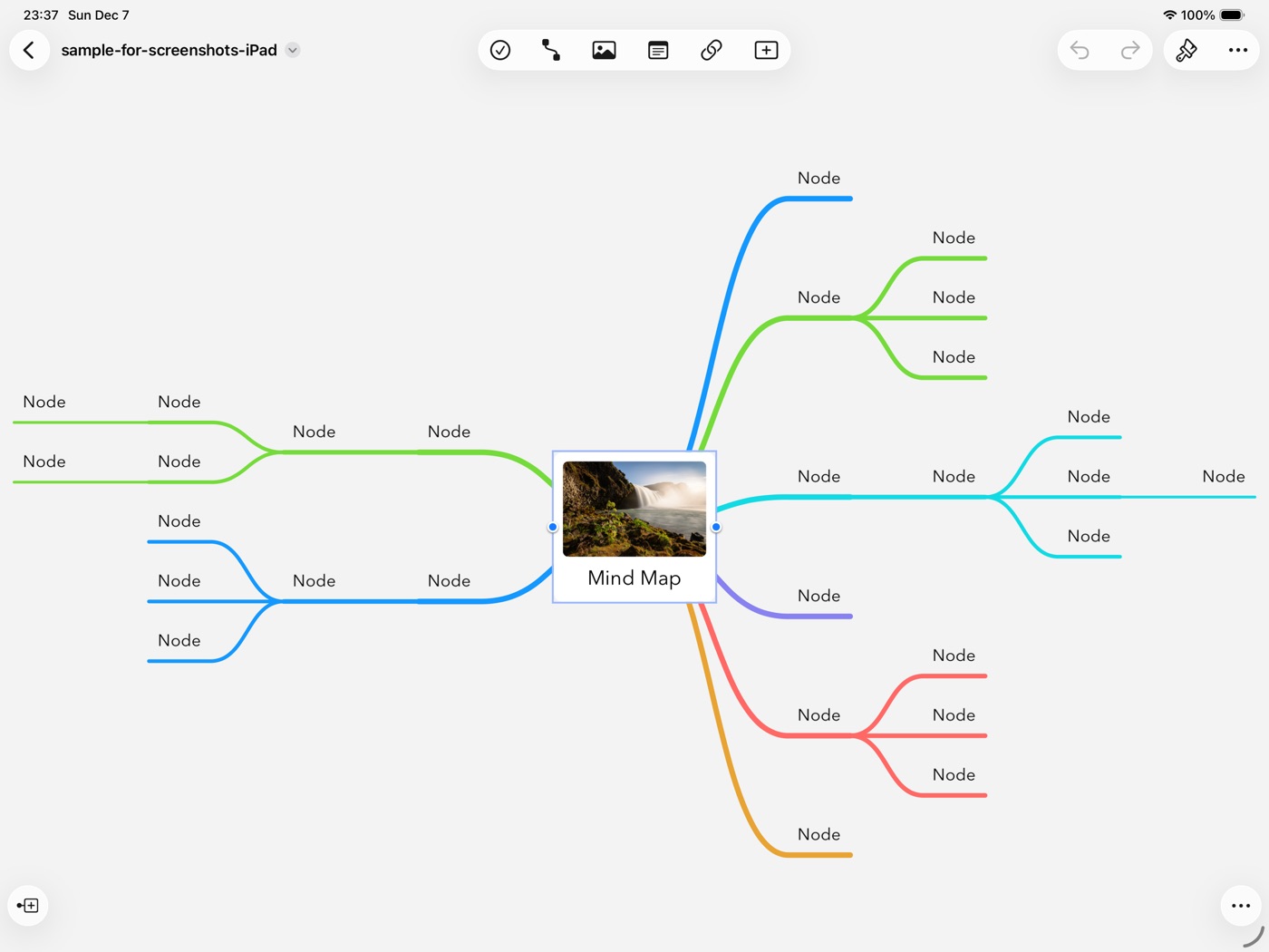 MindThread iPad screenshot 1