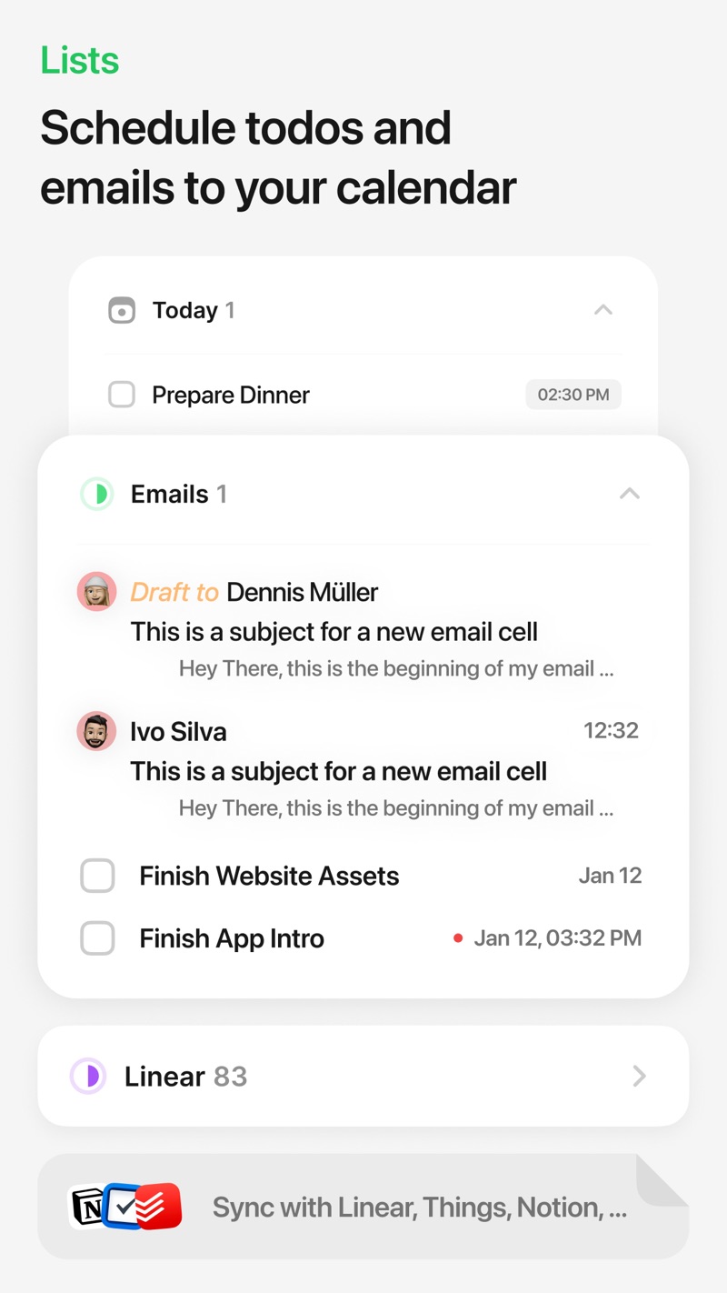 Amie iPhone screenshot 3